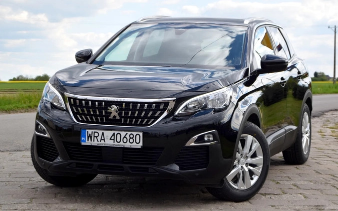 Peugeot 3008 cena 71400 przebieg: 156000, rok produkcji 2019 z Zwierzyniec małe 704